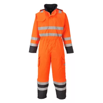   Portwest S775 Bizflame Rain Hi-Vis Multi overál Narancs/Navy - S