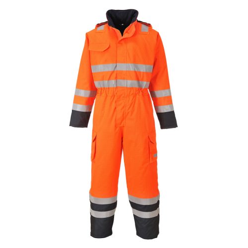 Portwest S775 Bizflame Rain Hi-Vis Multi overál Narancs/Navy - XXL