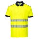 Portwest T180 PW3 Hi-Vis pólóing S/S Sárga/Navy - L