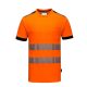 Portwest Vision jól láthatósági póló narancs/fekete XL