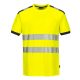Portwest T181 PW3 Hi-Vis póló S/S Sárga/Szürke - XL