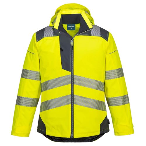 Portwest T400 PW3 Hi-Vis télikabát Sárga/Szürke - L