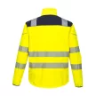 Portwest T402 PW3 Hi-Vis Softshell kabát Sárga/Navy - XXL