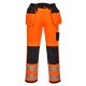 Portwest T501 PW3 Hi-Vis Holster nadrág Narancs/Fekete - 40