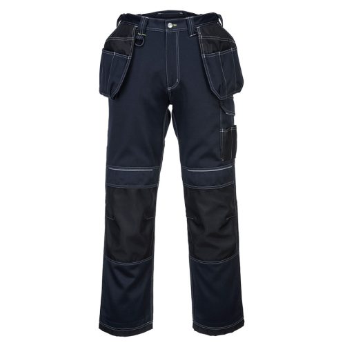Portwest T602 PW3 Holster Work lengőzsebes nadrág Navy/Fekete - 30