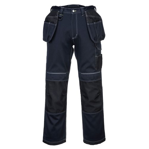 Portwest T602 PW3 Holster Work lengőzsebes nadrág Navy/Fekete - 41