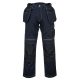 Portwest T602 PW3 Holster Work lengőzsebes nadrág Navy/Fekete - 41