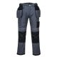 Portwest T602 PW3 Holster Work lengőzsebes nadrág Szürke/Fekete - 42