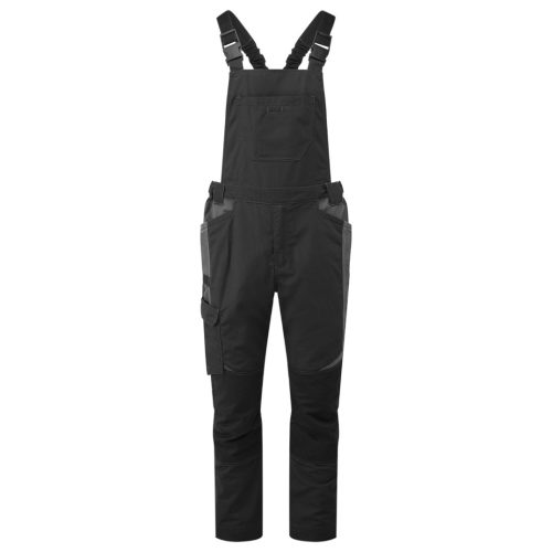 Portwest T746 WX3 Industrial Wash kantáros nadrág Fekete - L