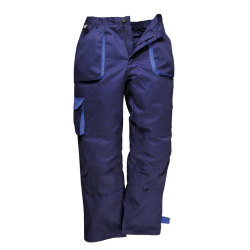 Portwest TX16 Texo Contrast bélet nadrág Navy - L