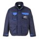 Portwest TX18 Texo Contrast munkakabát - Bélelt Navy - XL