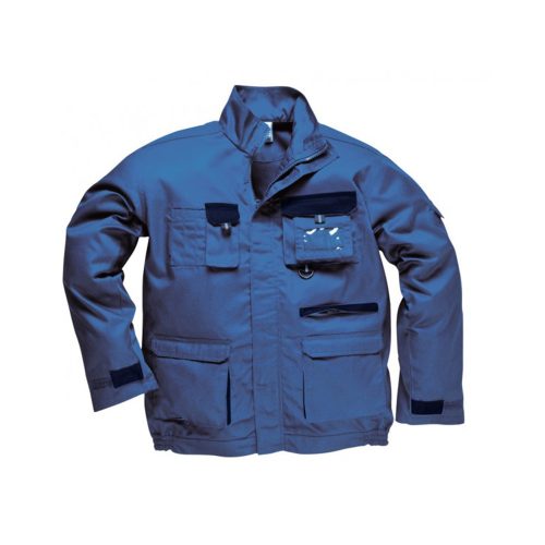 Portwest Texo Contrast bélelt munkavédelmi kabát TX18 kék S