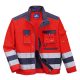 Portwest TX50 Lille Hi-Vis kabát Piros/Navy - S