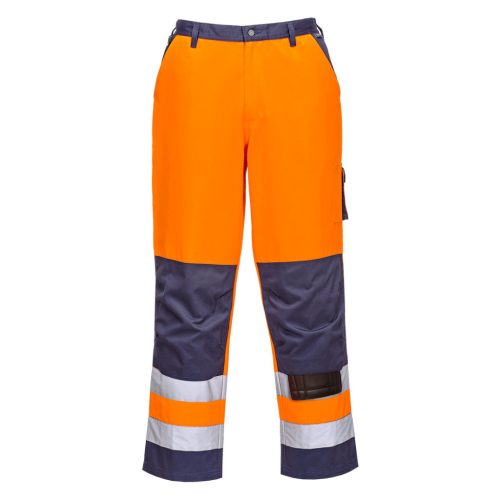 Portwest TX51 Lyon Hi-Vis nadrág Narancs/Navy - M