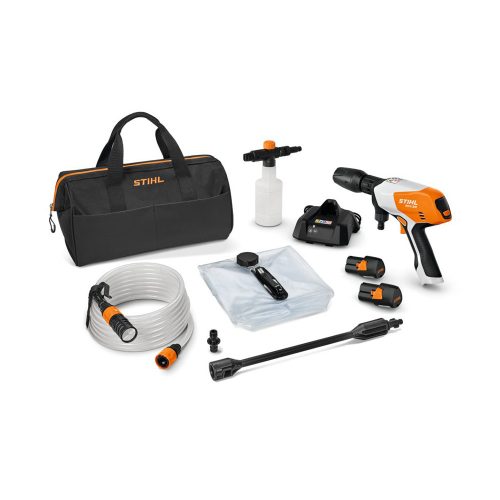 STIHL RCA 20.0 SET akkus kültéri tisztító, AS rendszer, 10,8V, 2 x AS 2 akkumulátorral és AL 1 töltővel