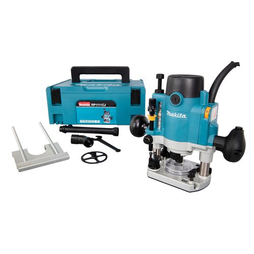 Makita felsőmaró 1100W 8mm  0-57 mm ford. MakPak kofferban