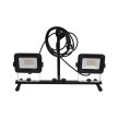 Tracon állványos LED szerelő fényvető, 4000K, 2 x 30W, IP65