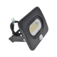 Tracon SMD fényvető mozgásérzékelővel, fekete, 220-240V AC, 20W, 4000K, IP65,1500lm, A, 3-10m