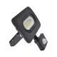 Tracon SMD fényvető mozgásérzékelővel, fekete, 220-240V, 20W, 4000K, IP65,1600lm, 3-10m