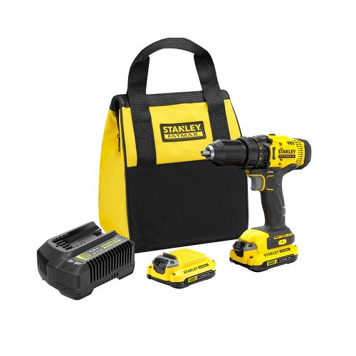 Stanley Fatmax akkus fúrócsavarozó SFMCD700C2S-QW 18V 2x1,5Ah