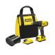 Stanley Fatmax akkus fúrócsavarozó SFMCD700C2S-QW 18V 2x1,5Ah
