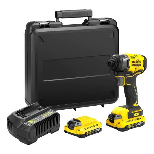 Stanley Fatmax akkus ütvecsavarozó SFMCF810D2K-QW 18V 2x2,0Ah