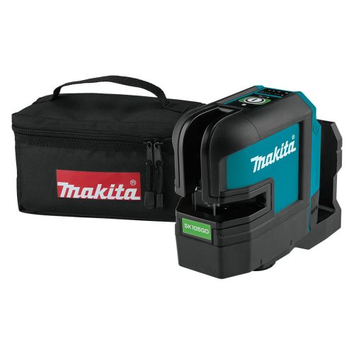 Makita keresztvonalas zöld szintezolézer SK105GDZ 10,8V alapgép