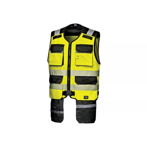 Sir Safety System RUSH jól láthatósági mellény sárga/fekete L