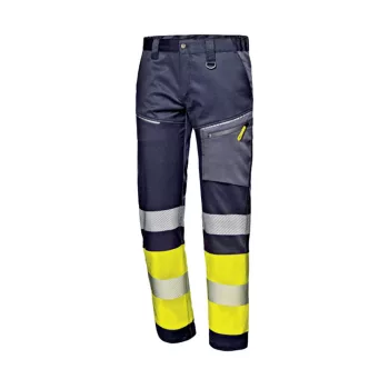   Sir Safety System Hi-Vis Contrast derekas nadrág kék/sárga 40