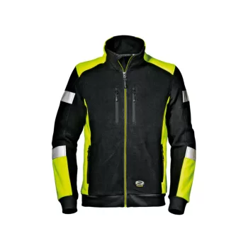 Sir Safety System Comfort melegítőfelső fekete/sárga XL