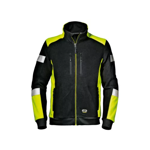 Sir Safety System Comfort melegítőfelső fekete/sárga L