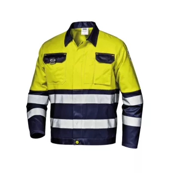  Sir Safety System MISTRAL jól láthatósági dzseki sárga/kék 60