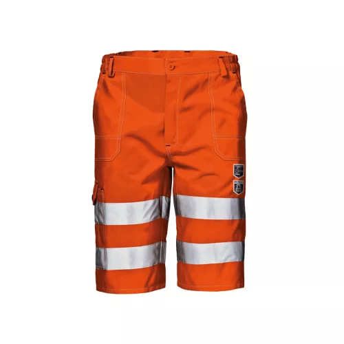 Sir Safety System MISTRAL jól láthatósági bermuda narancs 50