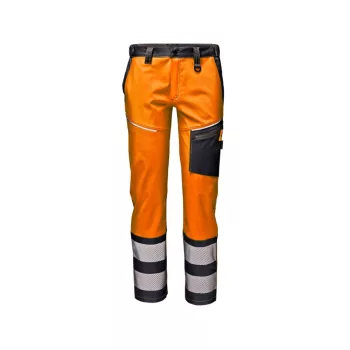   Sir Safety System MISTRAL stretch jól láthatósági nadrág narancs/szürke 46