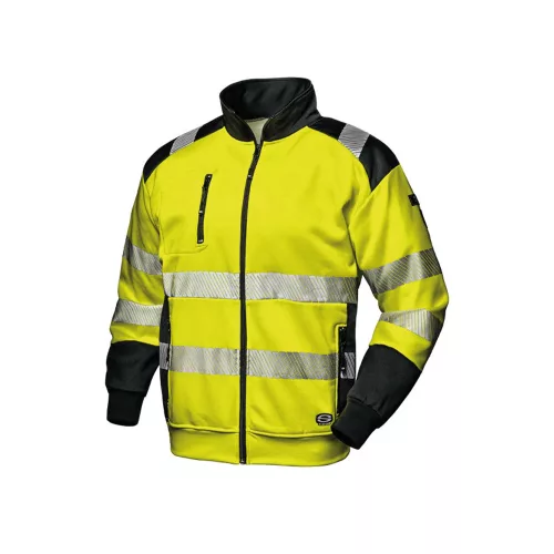 Sir Safety System Funny melegítőfelső sárga/fekete 3XL
