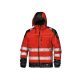 Sir Safety System Andromeda jól láthatósági kabát piros/fekete 4XL
