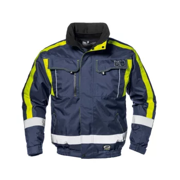 Sir Safety System Contender 4in1 téli kabát kék/sárga S