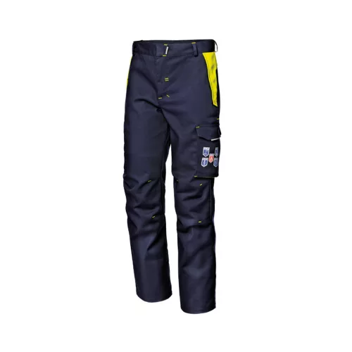 Sir Safety System Polytech Stretch multifunkcionális nadrág kék/sárga