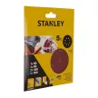 Stanley csiszolópapír készlet excentercsiszolóra 125mm P60-180, 5 részes