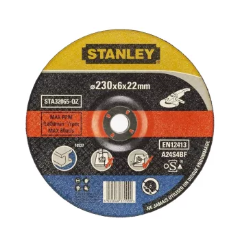 Stanley fémtisztító korong, süllyesztett 230x6x22,2mm