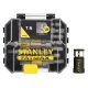 Stanley SFM 10 részes 50mm Torsion TORX bit készlet + mágneses csavarrögzítő