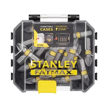   Stanley SFM 20 db 25mm Impact PZ2 bit - PRO-STACK CADDY kompatibilis dobozban