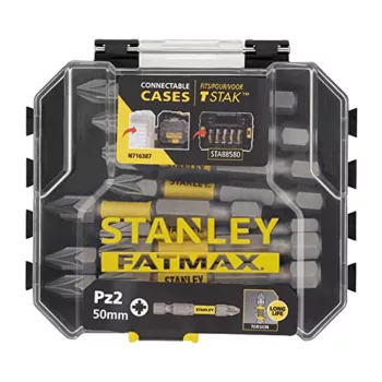  Stanley SFM 10db 50mm Impact Pz2 bit - PRO-STACK CADDY kompatibilis dobozban