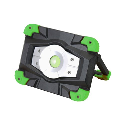 Tracon akkumulátoros LED szerelő reflektor külső akkumulátor funkció, IP54, 6500K, 3,7V
