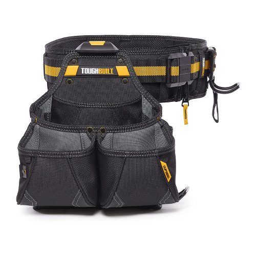 Toughbuilt 3 részes övtáska és kalapácstartó szett