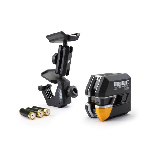 Toughbuilt 15m zöld keresztlézer