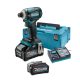 Makita akkus ütvecsavarbehajtó TD001GM201 40V 2x4,0Ah