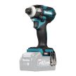 Makita ütvecsavarbehajtó 1/4" TD004GZ 40Vmax XGT Li-Ion 230Nm alapgép