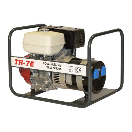 TR-7E Áramfejlesztő Honda motorral 1Fázis 7 kVA, Honda GX-390
