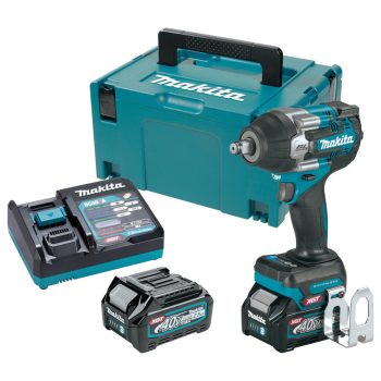   Makita akkus ütvecsavarbehajtó 40Vmax TW007GD201, 1/2", 2x 2,5Ah